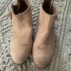 SO Kids' Rose Gold Ankle Boots